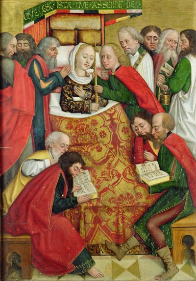 Death of the Virgin, from the Dome Altar, 1499 by Absolon Stumme